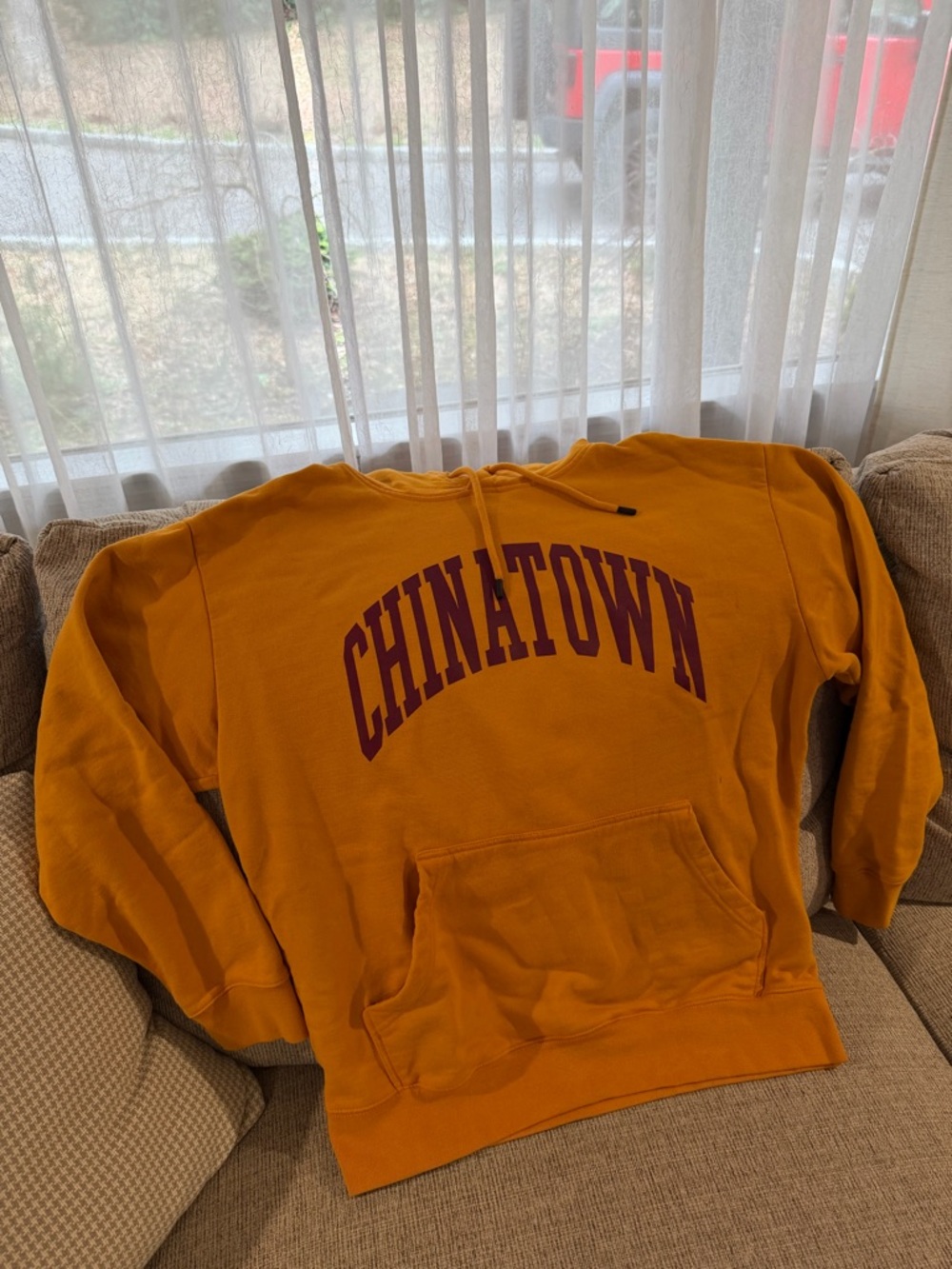 Chinatown Gold Crewneck Sweatshirt - Men's